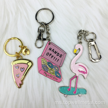 2024 Promosi Keychain Enamel Hard Untuk Hadiah